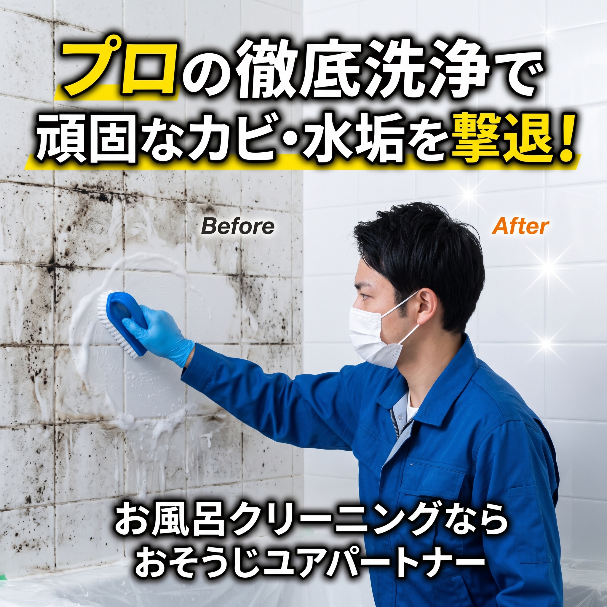 埼玉県さいたま市見沼区 お風呂クリーニング