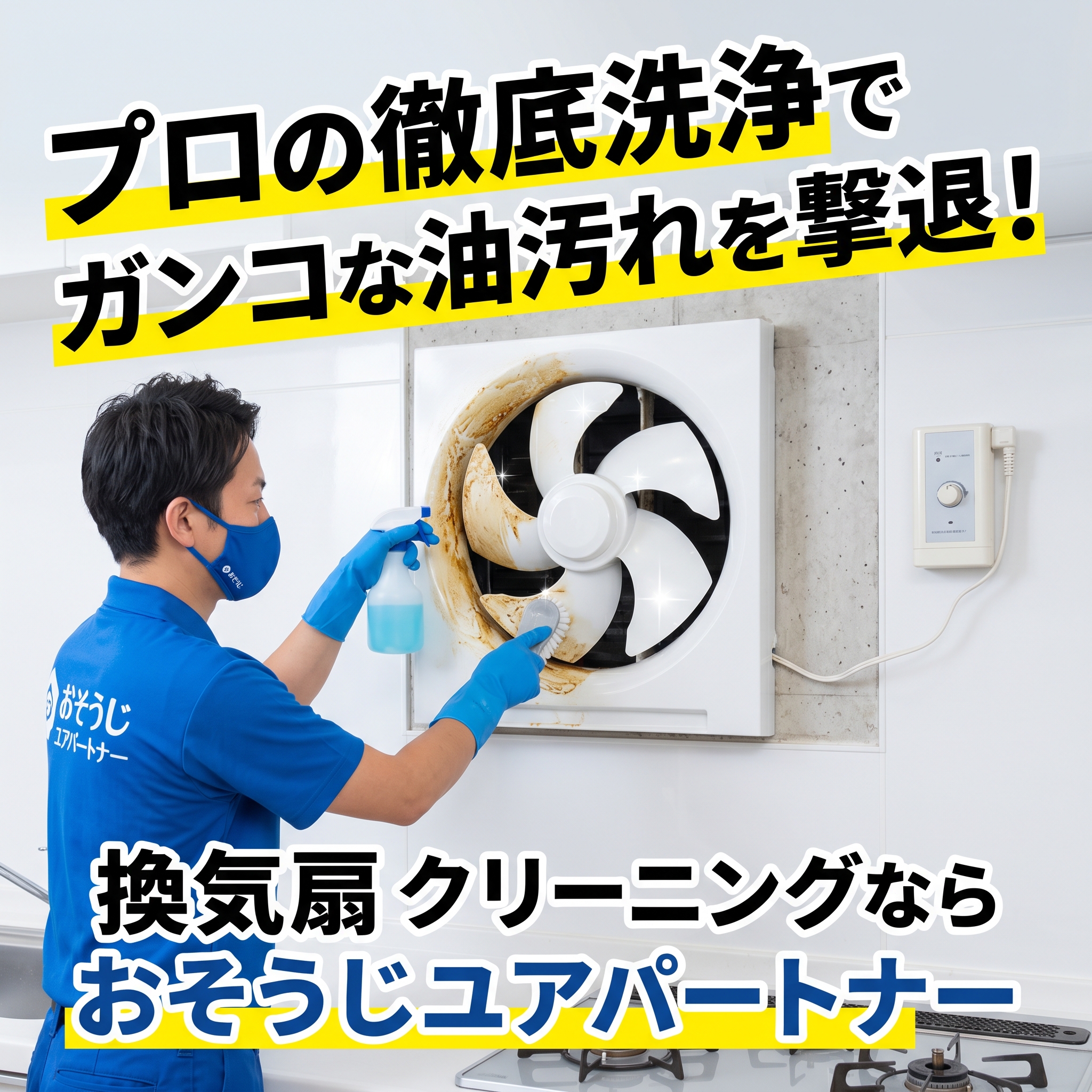 換気扇（プロペラタイプ）クリーニング
